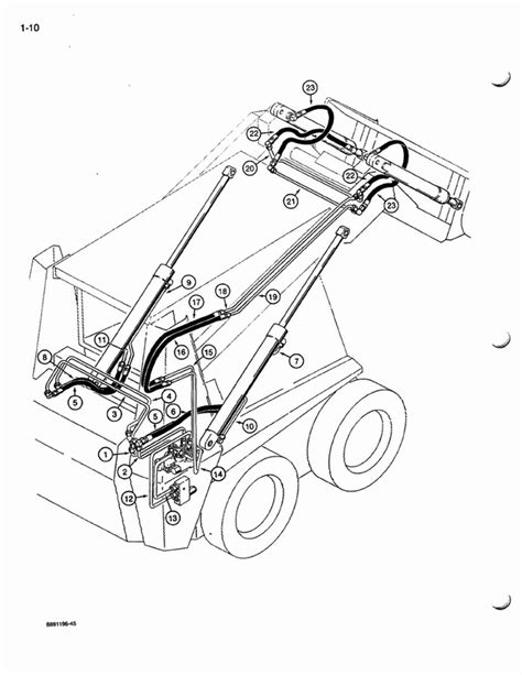 case skid steer parts diagram